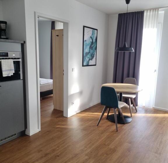 １ベッドルームアパートメント, Livingroom Bad Homburg Boardinghouse