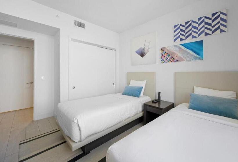 דירת חדר נוף לבריכה, Hyde Beach House Waterway