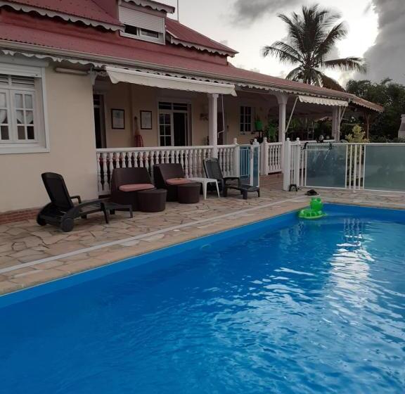 ویلای یک اتاق خوابه با استخر شنا, Chambres D Hôtes Dans Villa Avec Piscine Petit Déjeuner