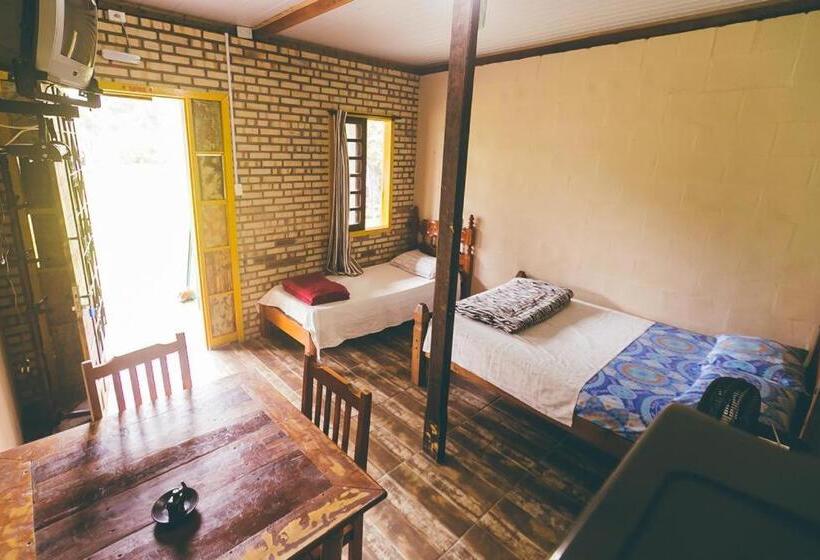 Quarto standard, Chalés Caminhos Do Rosa