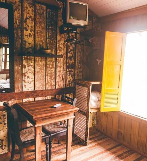 Quarto standard, Chalés Caminhos Do Rosa