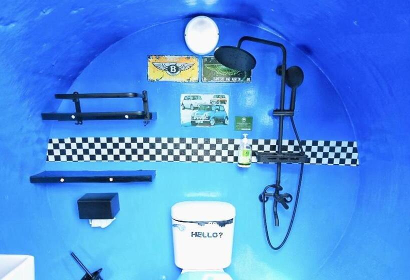 اتاق استاندارد چهارنفره با سرویس بهداشتی مشترک, Pipe House 墾丁