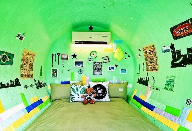 اتاق استاندارد با سرویس بهداشتی مشترک, Pipe House 墾丁