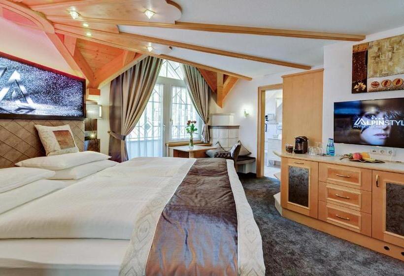 غرفة ديلوكس, Alpinstyle Hotel Ischgl