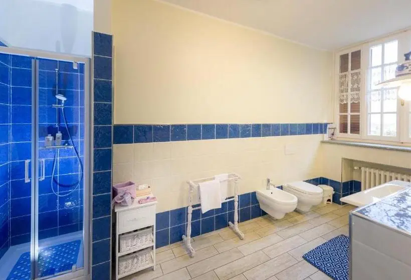 庭の見えるスタンダードトリプルルーム, Blu Lavanda Bed & Breakfast