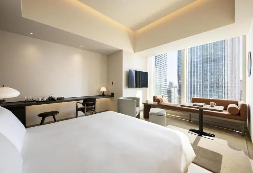 キングサイズベッド、シティビューデラックスルーム, Toranomon Hills, The Unbound Collection By Hyatt