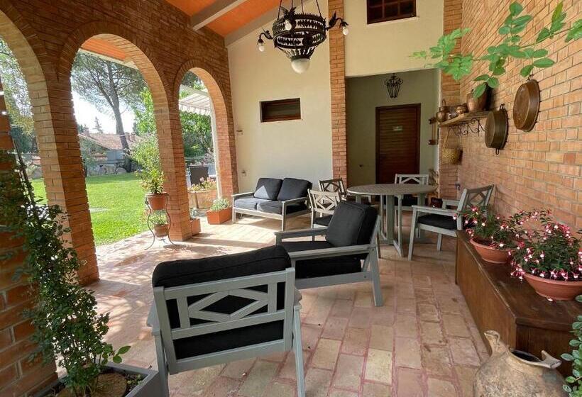 اتاق استاندارد با چشم‌انداز باغ, Le Balze Camere In Villa