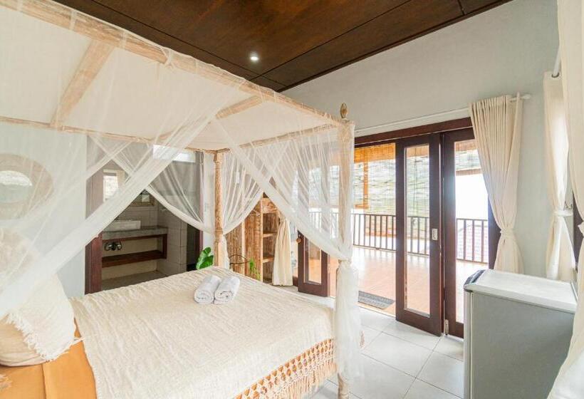 Habitació Estàndard Vista Mar amb Balconada, Bodhi Bingin