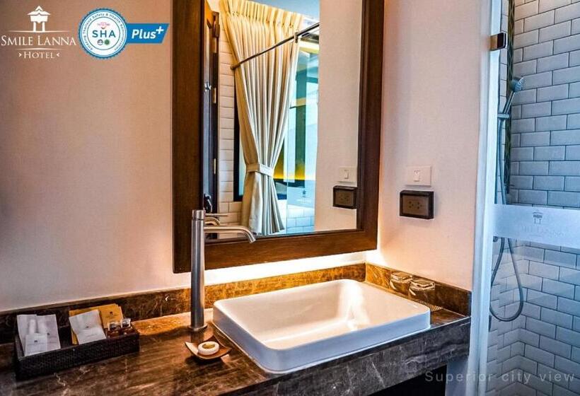 带城市景观的高级房间, Smile Lanna