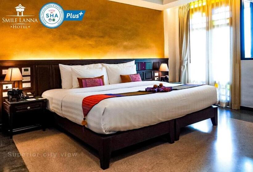 带城市景观的高级房间, Smile Lanna