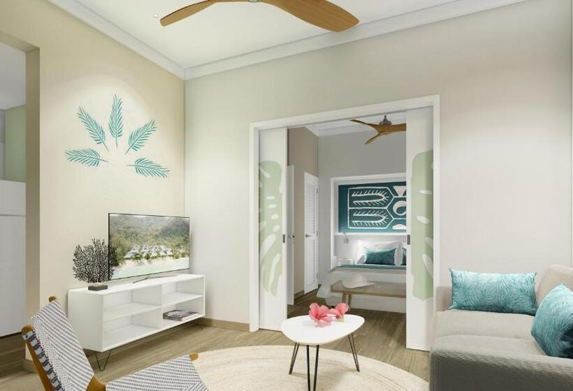 스탠다드 방갈로, Niu Beach Hôtel Moorea