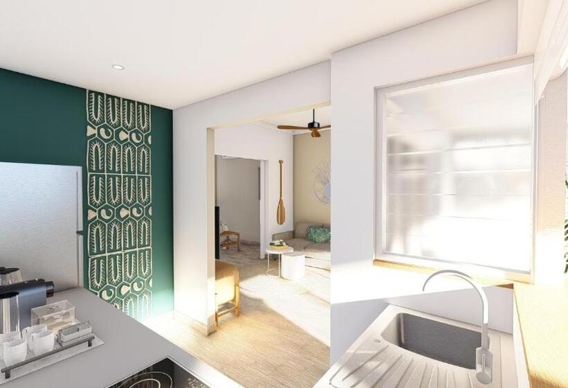 스탠다드 방갈로, Niu Beach Hôtel Moorea