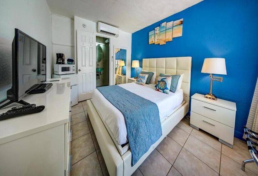 غرفة قياسية, Castle By The Sea Motel