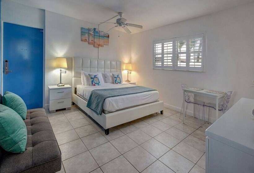 غرفة قياسية سرير كينج, Castle By The Sea Motel