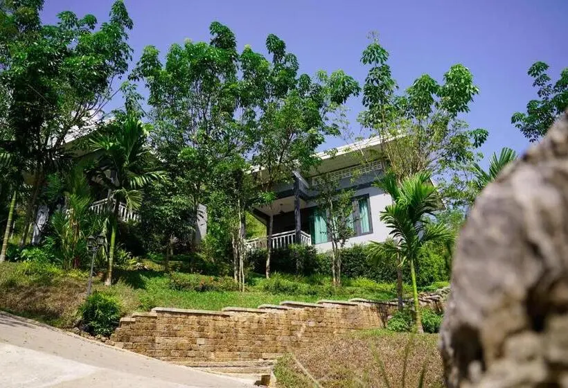 Villa 1 Makuuhuone, Bangnu Greenery Resort