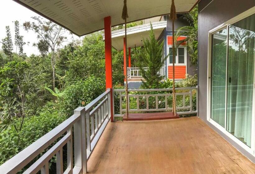 标准间带阳台, Bangnu Greenery Resort