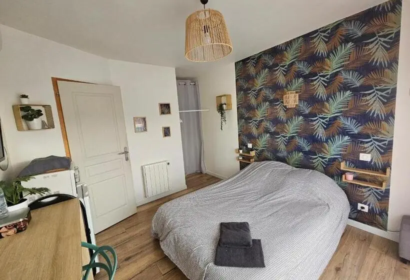 スタンダードルーム, Chambre Indépendante, Privée Climatisée Avec Parking