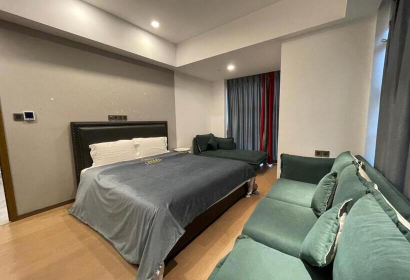 디럭스 룸, Guangzhou Concierge Apartment   Guangzhou Financial City Keyun Road Metro Station