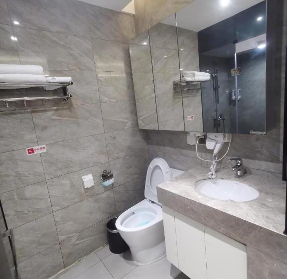 디럭스 룸, Guangzhou Concierge Apartment   Guangzhou Financial City Keyun Road Metro Station
