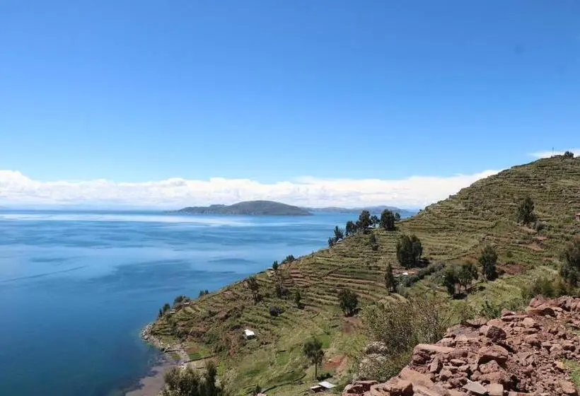 Perhehuone Jaettu Kylpyhuone, Sky Lodge Taquile