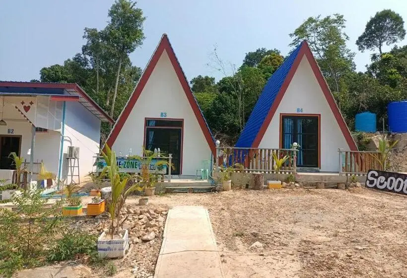 Standard-huone Puutarhanäkymä, Blue Zone Hostel