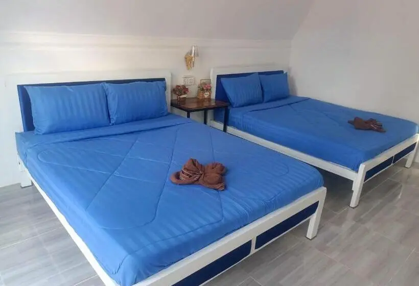 Standard-huone Puutarhanäkymä, Blue Zone Hostel