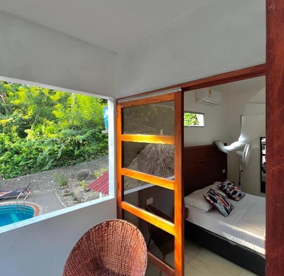 Номер Стандарт с Балконом, Santuario Tayrona Hostel