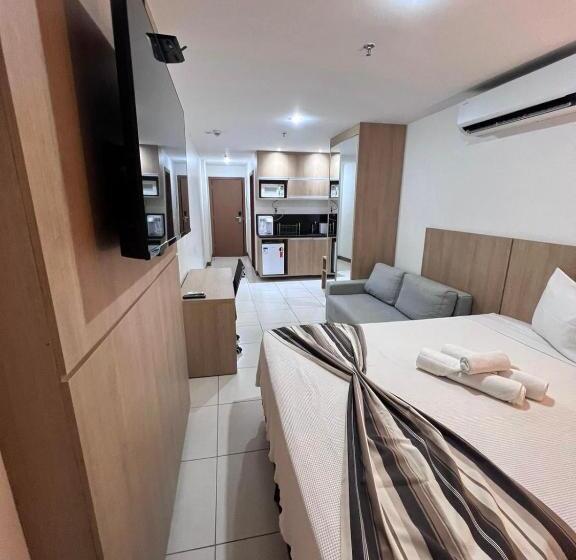 דירה בת חדר שינה 1 עם מרפסת, Flat Athos Bulcão