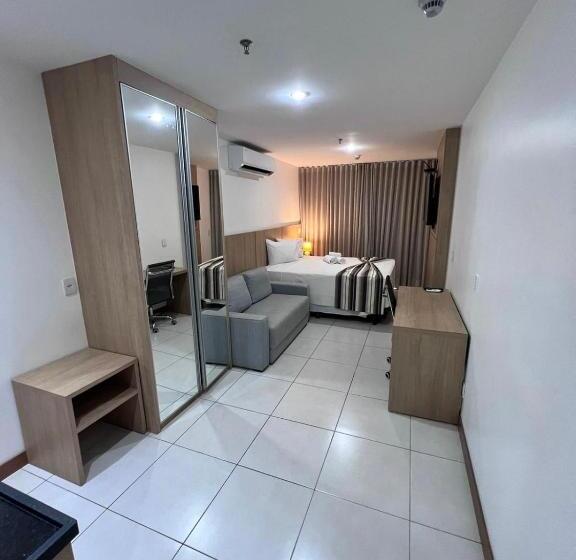 דירה בת חדר שינה 1 עם מרפסת, Flat Athos Bulcão