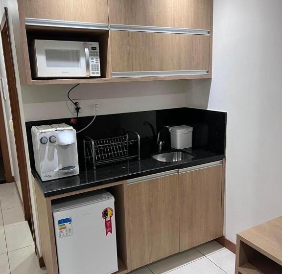 דירה בת חדר שינה 1 עם מרפסת, Flat Athos Bulcão