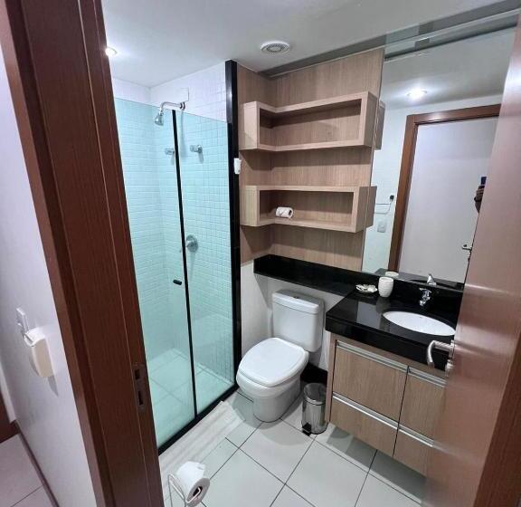 דירה בת חדר שינה 1 עם מרפסת, Flat Athos Bulcão