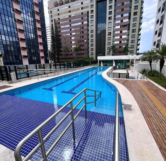 דירה בת חדר שינה 1 עם מרפסת, Flat Athos Bulcão