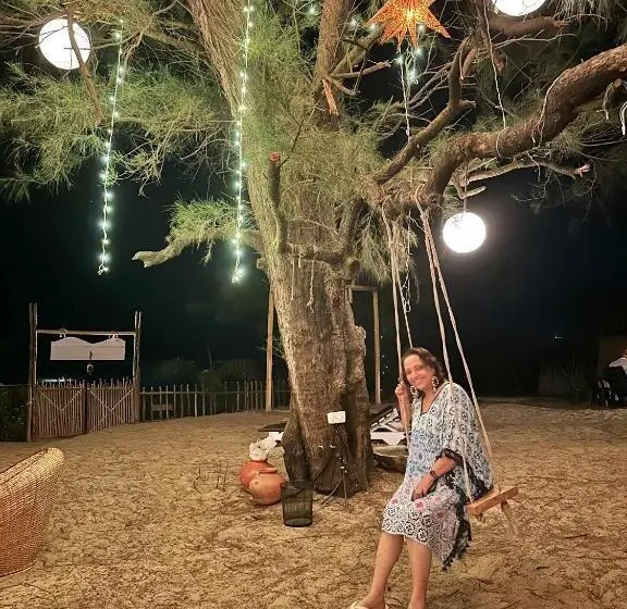 キングサイズベッドのスタンダードルーム, Seaom Beach Huts And Tents