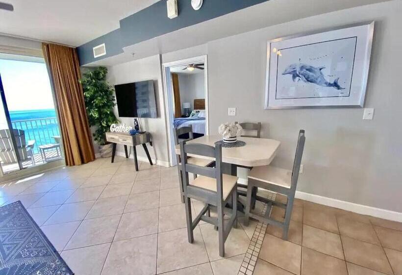 شقة غرفة واحدة مطلة على البحر, Amazing Views! Great Beachfront Panama City Condo