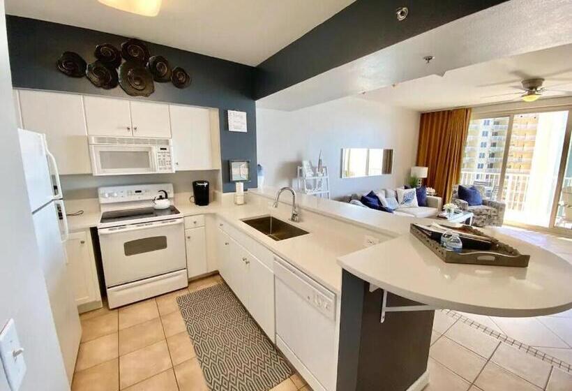 Апартаменты 1 Спальня Вид на Море, Amazing Views! Great Beachfront Panama City Condo