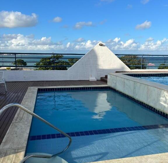 Студия Стандарт Вид на Море, Apart Hotel Em Tambaú Super Central Com Vista Mar Ap.113