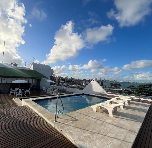 Студия Стандарт Вид на Море, Apart Hotel Em Tambaú Super Central Com Vista Mar Ap.113