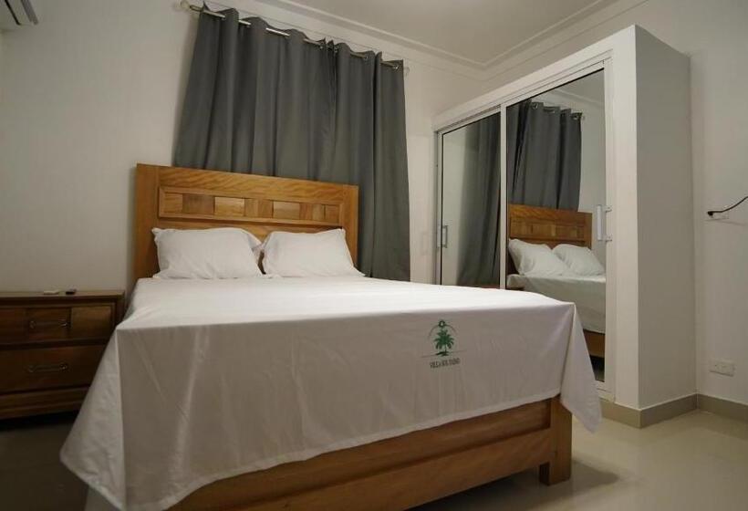 침실 1개 아파트, Villa Sol Taino, Hotel En Boca Chica, 5 Minutos Del Aeropuerto Internacional Las Américas