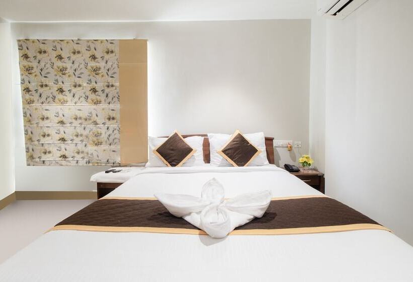 חדר דלוקס, Beestay Hotels Mg Road Vijayawada