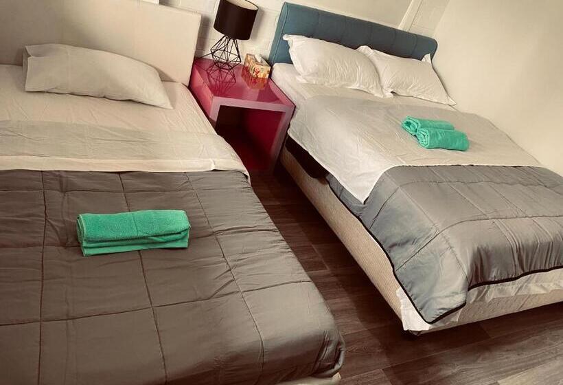 스탠다드 트리픔 룸 공동욕실, Yny Guest House