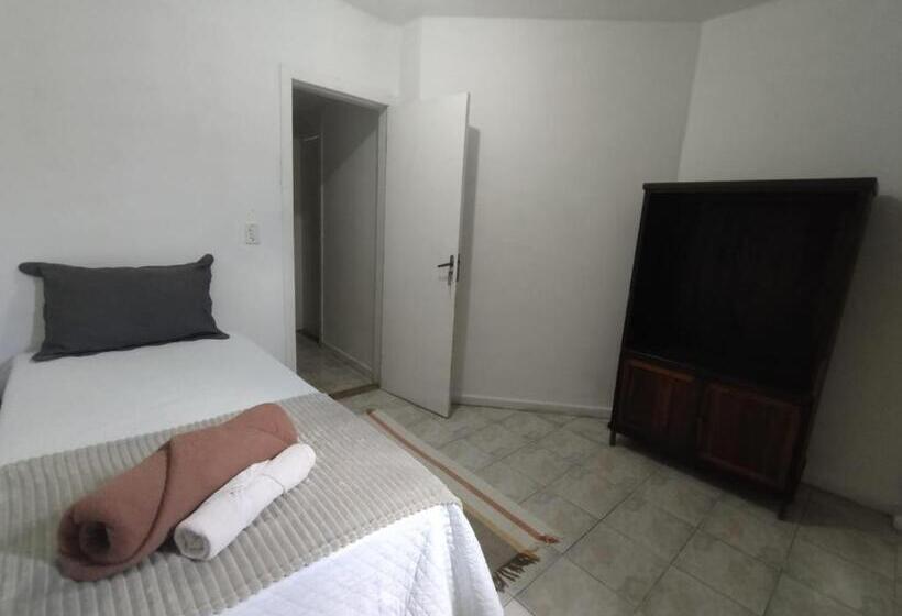 스탠다드 싱글 룸 공동욕실, Pousada Jardins Campista