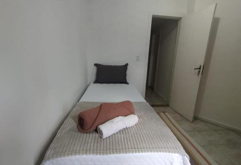 스탠다드 싱글 룸 공동욕실, Pousada Jardins Campista