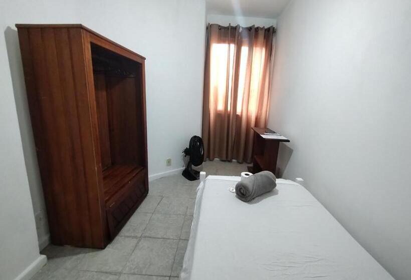 스탠다드 싱글 룸 공동욕실, Pousada Jardins Campista