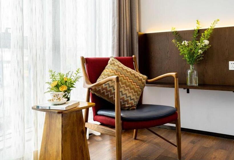 غرفة سوبيريور, Wuyu Hotel   Chongqing Jiangbei Airport & Light Rail