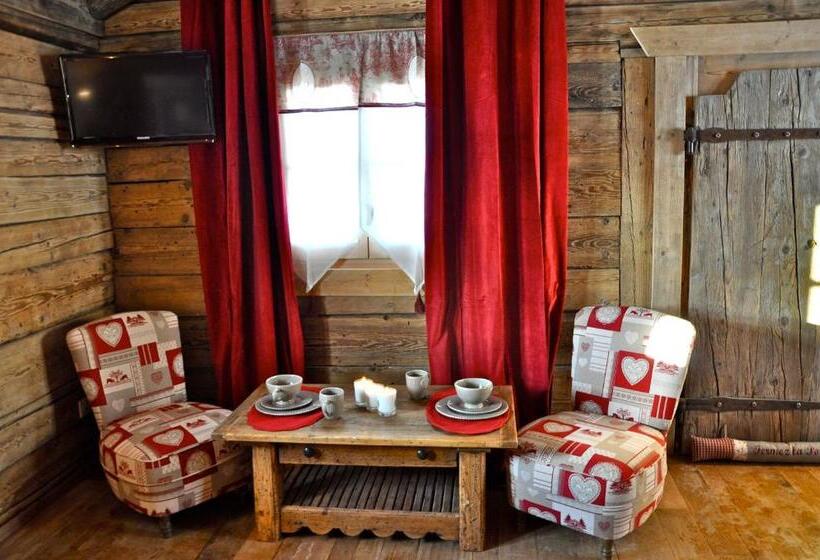 Шале 1 Спальня, Hôtel Le Manoir Des Montagnes