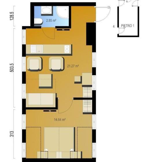 شقة غرفة واحدة, Przystanek Bavaria Polozony Na Stoku, Skipas W Cenie Pobytu!