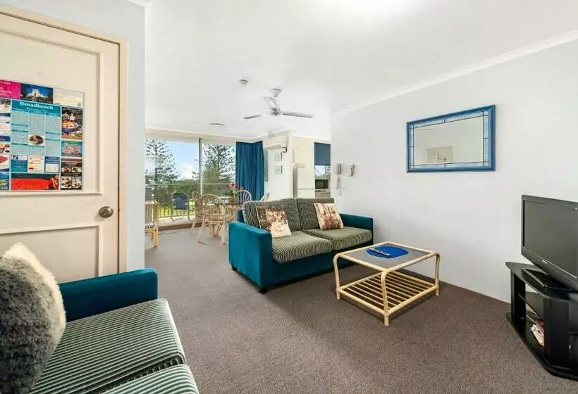 آپارتمان اکونومی 1 خوابه, Sandpiper Broadbeach