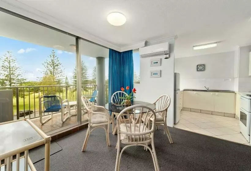 آپارتمان اکونومی 1 خوابه, Sandpiper Broadbeach