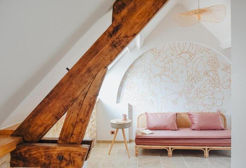 テラス付スーペリアルーム, Maison Cistus   Maison D Hôtes De Charme   Suites Et Gîte Avec Terrasses Privées   Proche De Sarlat