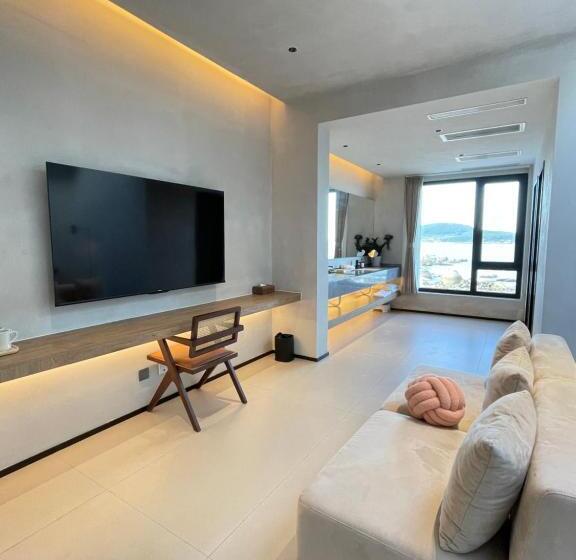 Номер Стандартный Кровать Куин, Moya Homestay  Qingdao Laoshan Scenic Area Yangkou Store